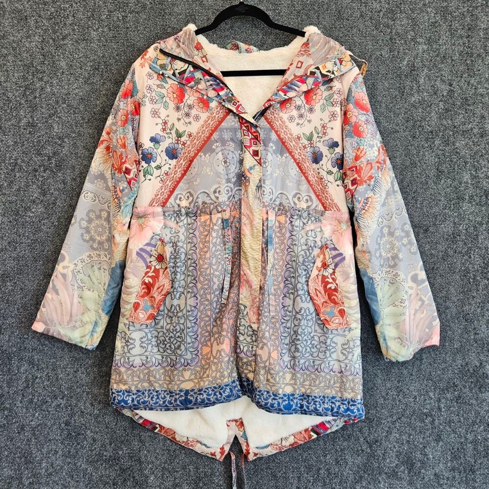 Johnny Was Thai Anorak Jacket Size M